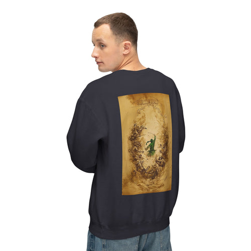 Aged Paper Alone in the Battlefield Sweatshirt